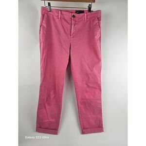 Women's,  sz6, GAP, pink flaming Chino, cropped pants